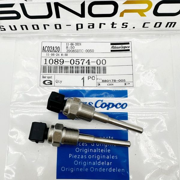 Original 1089057400 1089-0574-00 Temperature Sensor for Atlas Copco Air Compressor Part for Excavator