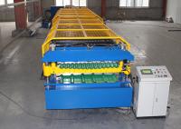 Machine de formage de tôles de toiture en acier à double couche de haute précision IBR ondulée vitrée
