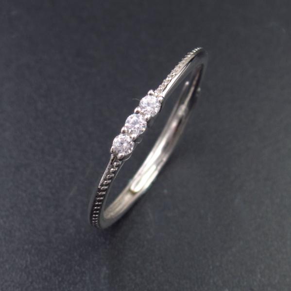 O zirconita de prata personalizado soa joalheiro de prata puros para meninas