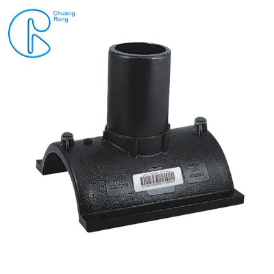 Commercial Hdpe Electrofusion Branch Saddle PN16 SDR11 PE100 For Gas Transportation