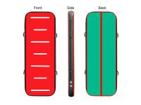 Voie d'air gonflable adaptée aux besoins du client par tapis de gymnase de gymnase de gymnastique d'équipement de sport d'intérieur de PVC