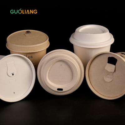 Custom Printed PLA Coated Hot Coffee Tea Heat Insulation Cardboard Double Wall Paper Cup with Lid