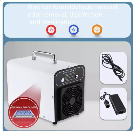 Portable O3 Car Ozone Generator High Flow For Commercial