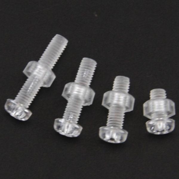6-32 Clear Countersink Acrylic Screws Bolts