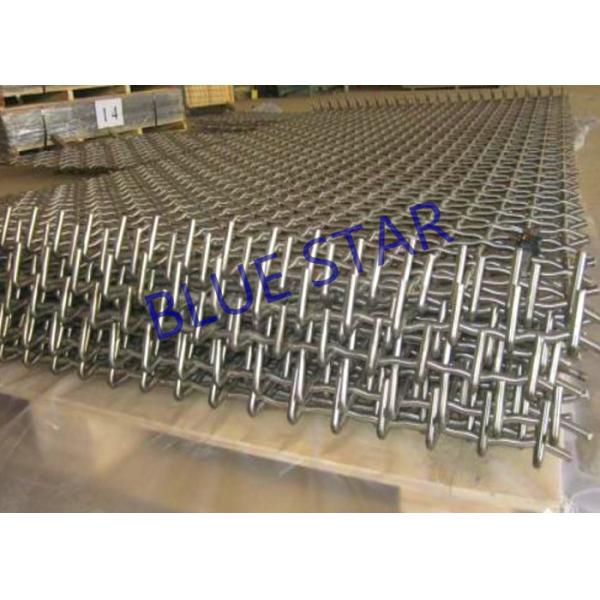 304 / 316 Stainless Steel Mining Screen Mesh Light & Heavy Type For Filter / Decorative