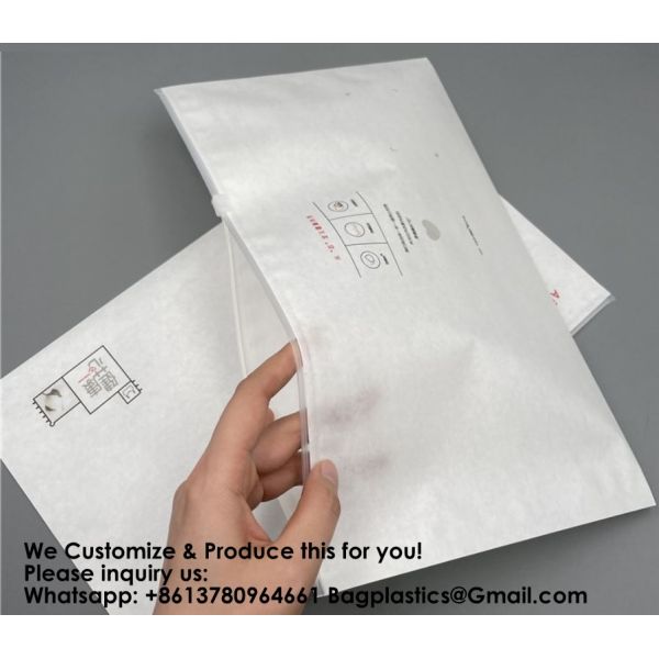 stencil tissue paper Bag, Stencil paper bag, Glassine Paper, Custom Printing Cotton Paper Biodegradable Compostable PLA Corn Starch CPE EVA Eco Friendly Zipper Garment Plastic Clothing Packaging Bag