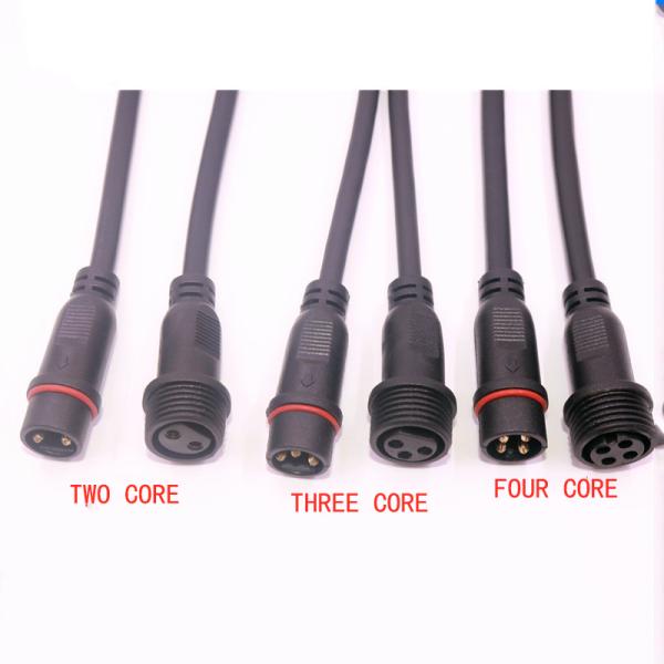 2 3 4 Core M20 3*0.5 Square Male And Female Connector
