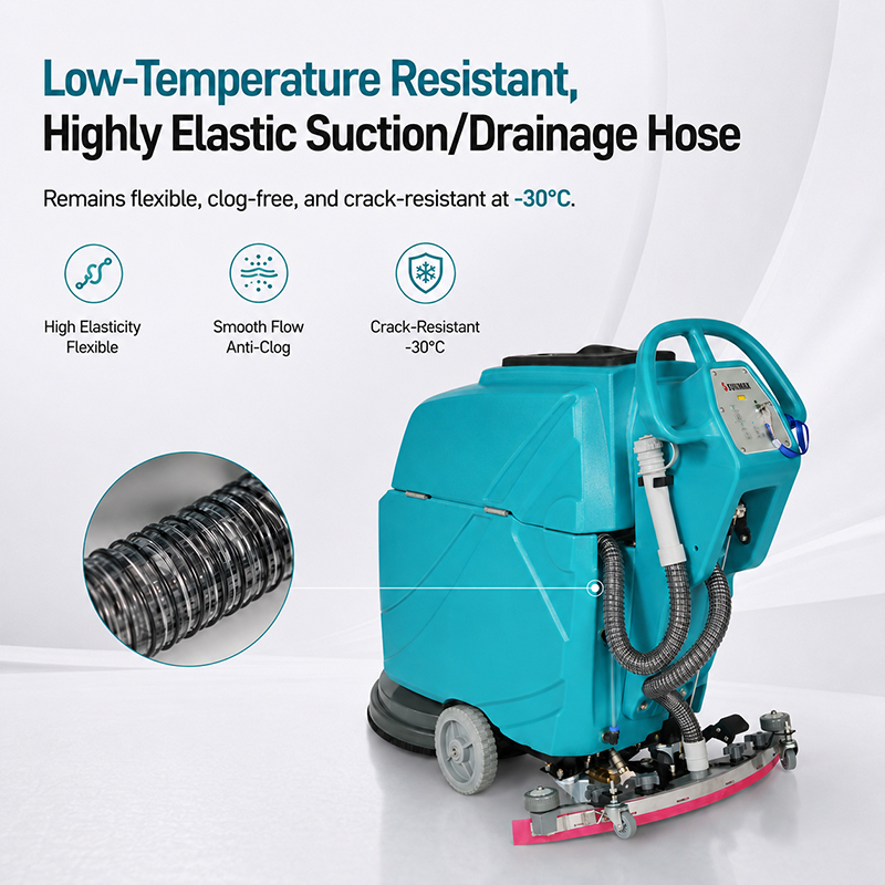 Industrial Floor Scrubber 200AH Lithium Battery Powered Floor Scrubber Machine Cleaning Machine