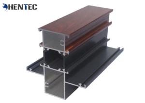 Les extrusions en aluminium de porte de forme de H pour le côté ont accroché des