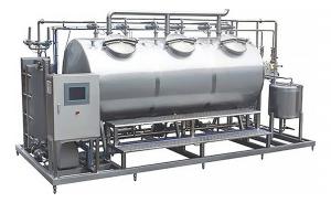 2000L/H intégré automatique CIP avec 2 circuits pour la laiterie et le Juice