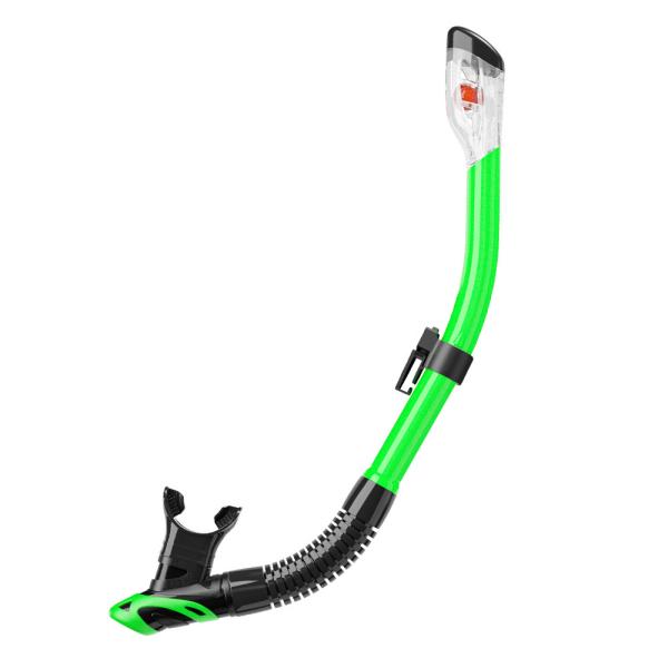 Transparency Full Dry Top Snorkel Breathing Tube For Adult Swimming Pool