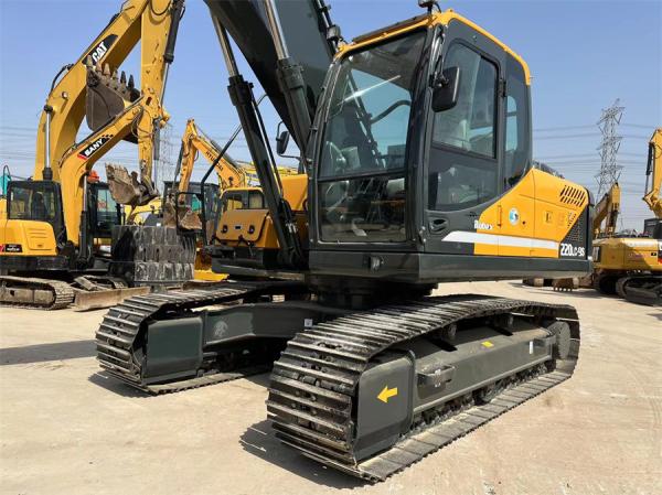 Korea Origin Hyundai 220LC Excavator With Breaker Hammer Line