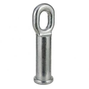 Instalação de extremo de metal de olho galvanizado a quente de alta tensão