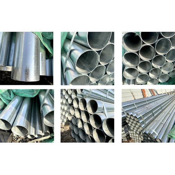 Hot Dip Galvanized Steel Iron Pipe 30mm Alloy Round 630mm
