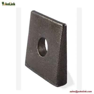 1 Grade F436 Square Beveled Structural Hardened Washer Medium Carbon Steel Plain Finish