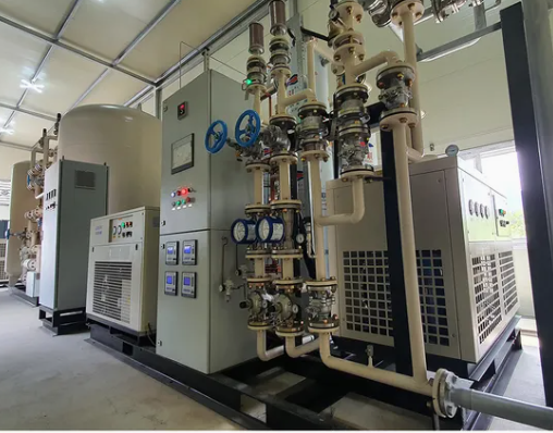 Explosion Proof PSA Nitrogen Generator Booster Type Chemical Plant N2 Cylinder Filling