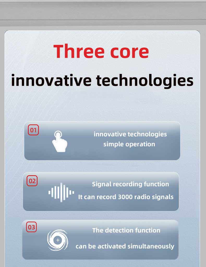 Portable Touch Car GPS WiFi Camera Mobile Phone Signal Tracking Scanner Detector