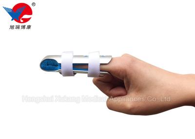 Lightweight Protective Hand Finger Splint , Blue And White Trigger Finger Splint
