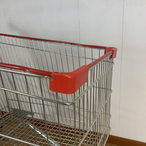 210L Tienda de variedades Certificado CE Rueda de ascensor de acero Carrito de compras
