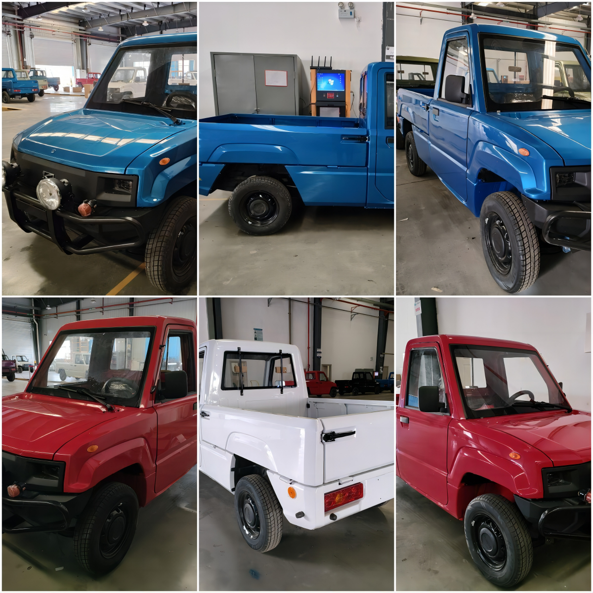 50KM/H 72V пикап электрический автомобиль 4KW мини грузовой пикап