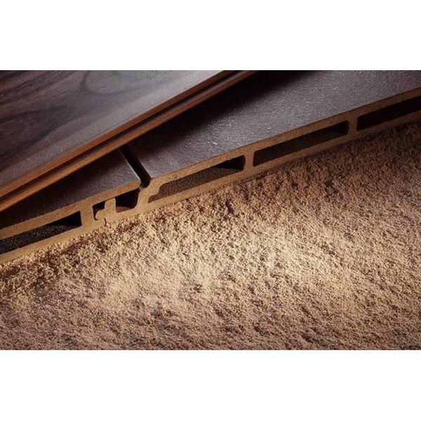 庭屋外WPCのプロフィールの放出ライン固体Decking板