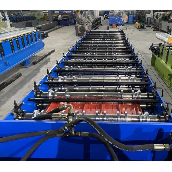 Металл настилая крышу крен стального листа формируя машину 75mm для Саудовской Аравии