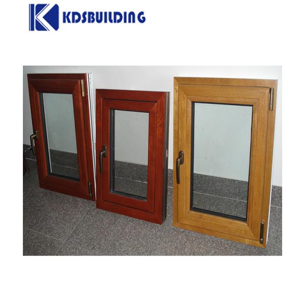 KDSBuilding American style aluminium clad wood window  top sales wangli casement windows