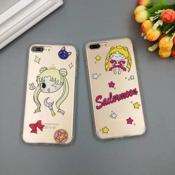 Soft TPU Three-dimensional Relief Cartoon Magic Fairy Pattern Cell Phone Case Cover for iPhone 7 6s Plus