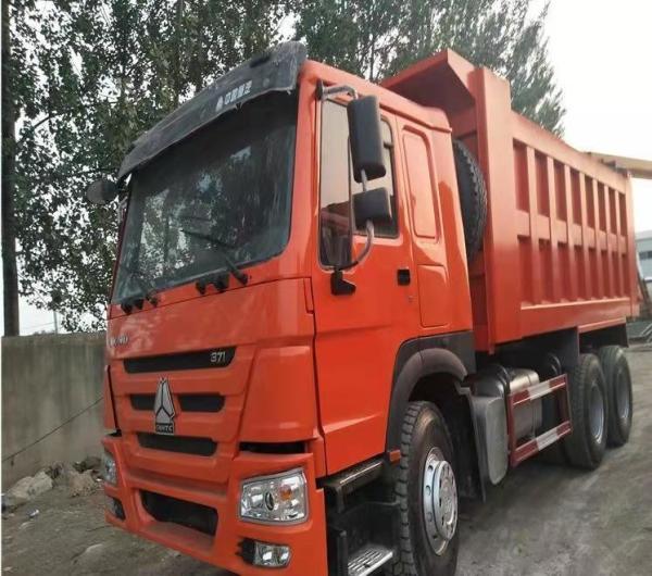                  Used HOWO Dump Truck Middle Lift HOWO 371 HOWO 375 6X4 8X4 Tipper Sinotruk Made in 2019             