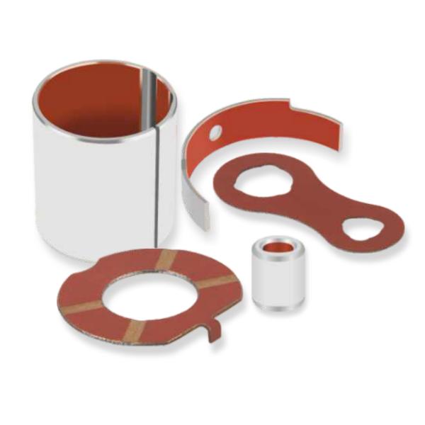 Customized Thinkness Bronze Gleitlager  Washer Steel Backed Metric Size