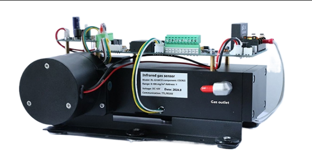 Industrial Infrared Multi Gas Sensor NDIR Gas Detector Module For CO CO2 CH4 Measurement