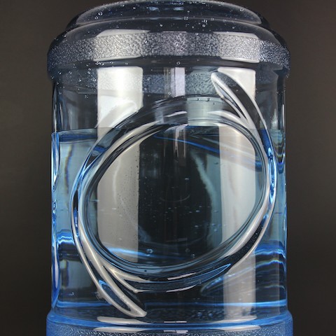 15 litros de la PC de la botella de agua BPA 55m m de tamaño libre del cuello para el agua potable