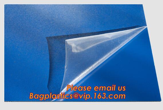 anti fog and anti scratch PET protective film, super soft high gloss pvc moisture proof surface protective film, car sur