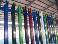 1800 mm Altura Cercas galvanizadas de palisada 2750 mm Largura tipo D pálido