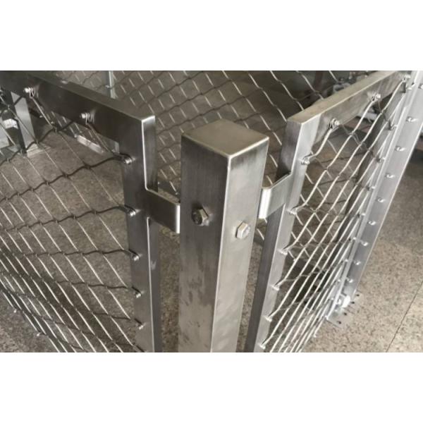Waterproof Stainless Steel Rope Net Fence For Garden Privacy And Decor