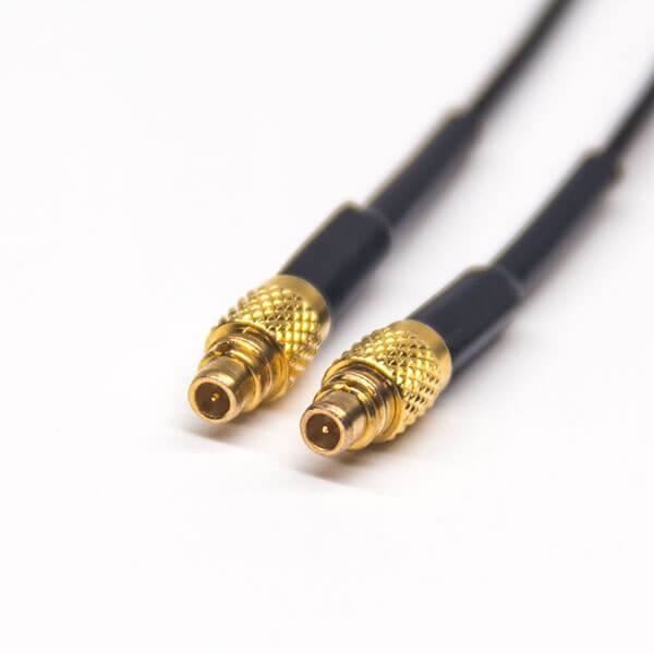 MMCX Connector RF Connector with 0~3GHz Frequency 50Ω Impedance and Gold Plated for RG178 Cable