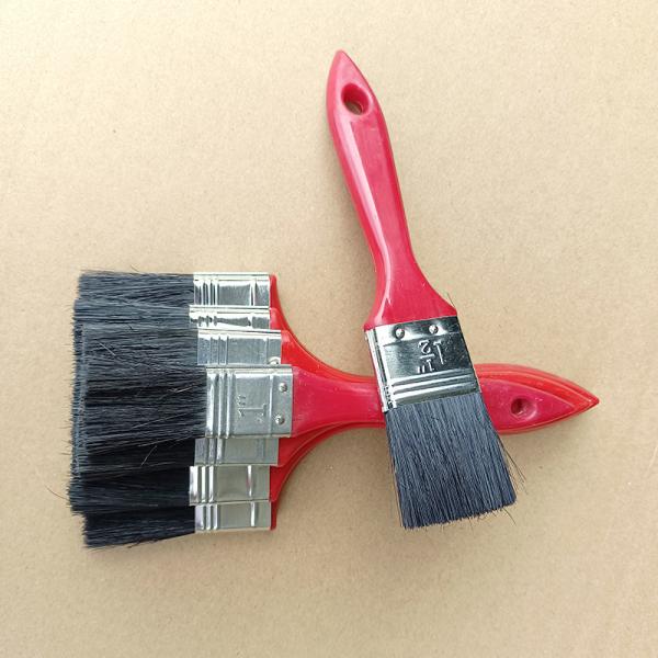 Simple Style Red Wooden Handle Wall Plastic Paint Brush 30-Day Return refunds Offered