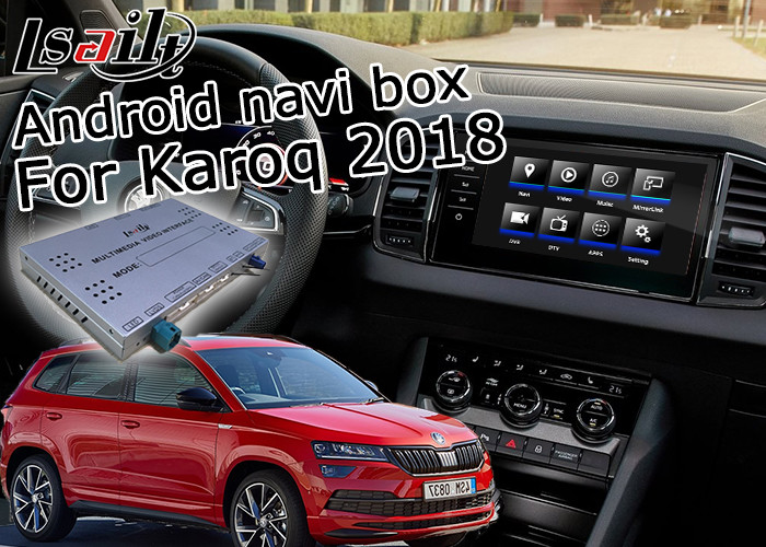 Коробка навигации Skoda Karoq GPS система деятельности андроида 6,0/7,1/8,0 подъема