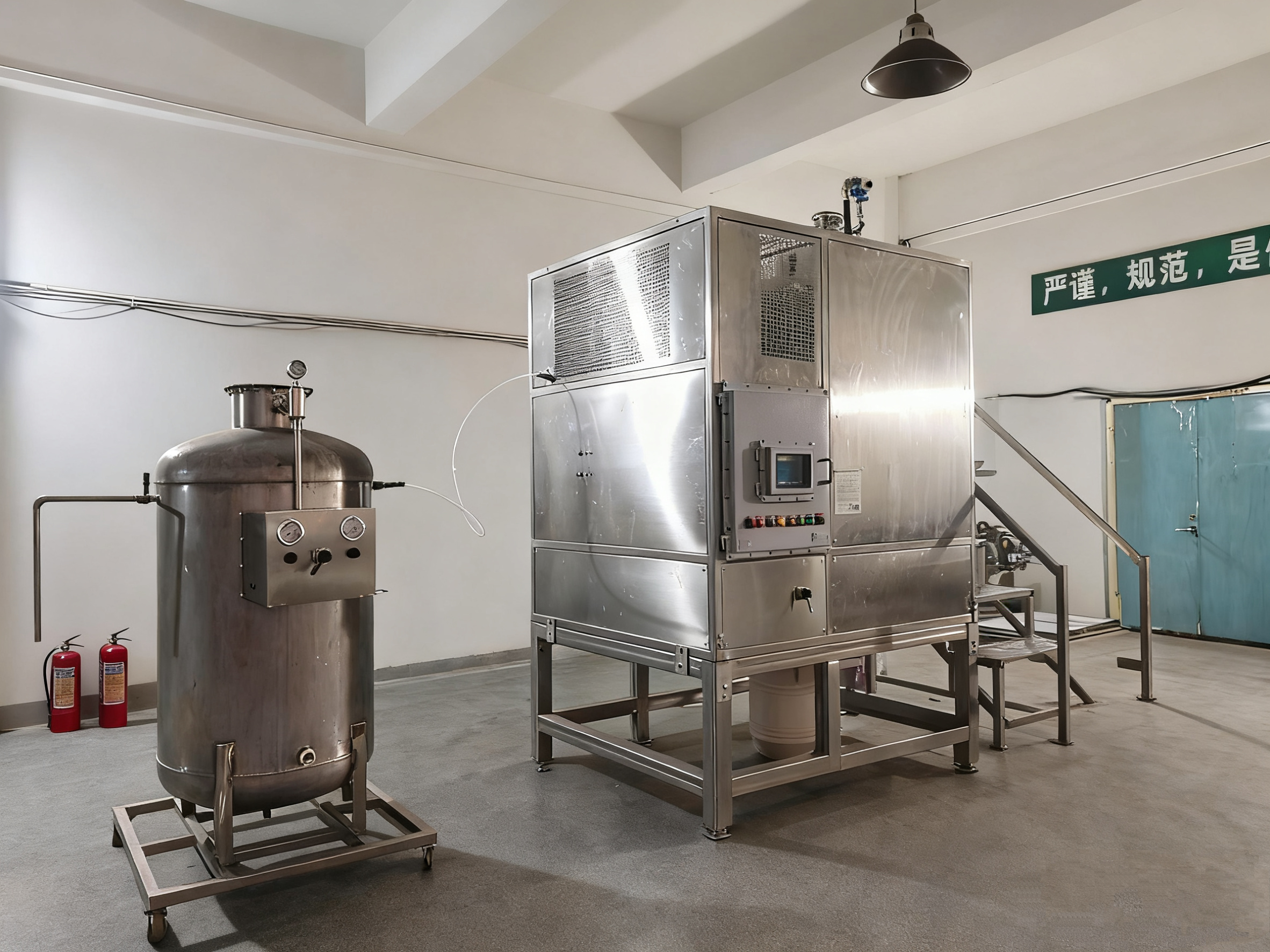 High-Efficiency Solvent Recovery System with Air Cooling and Modular Design for Industrial Recycling