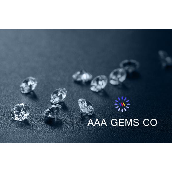 VVS Grade Loose Moissanite Pure Carbon Diamond 0.8mm - 18mm Size RM-030