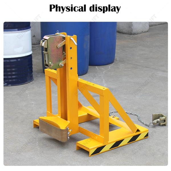 DG500 / DG1000 / DG1500 / DG2000 Heavy-Duty Forklift Mounted Drum Grab