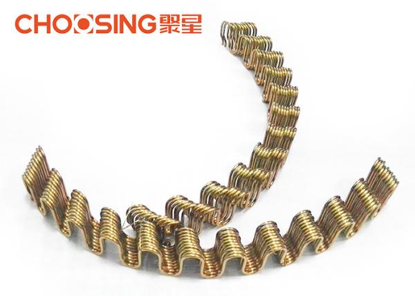 Rolling / Round Sinuous Wire Springs Standard Arc Strictly Fatigue Tested