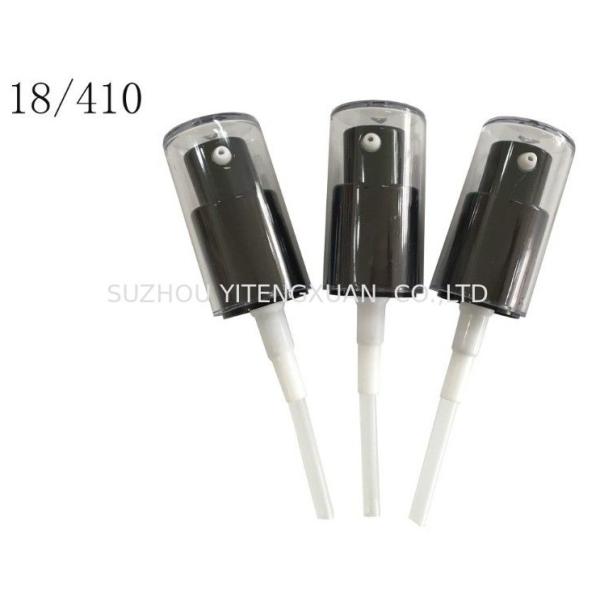 Popular Cosmetic Lotion Pump 18/410 Aluminum Black / Golden Whipped Treatment