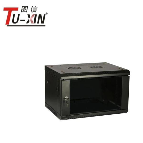 Home Network Wall Mount Server Rack 6u Dustproof With Ce Rohs Approval