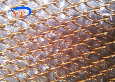 U / H Track Metal Mesh Drapery Aluminium Alloy Decorative Room Partition