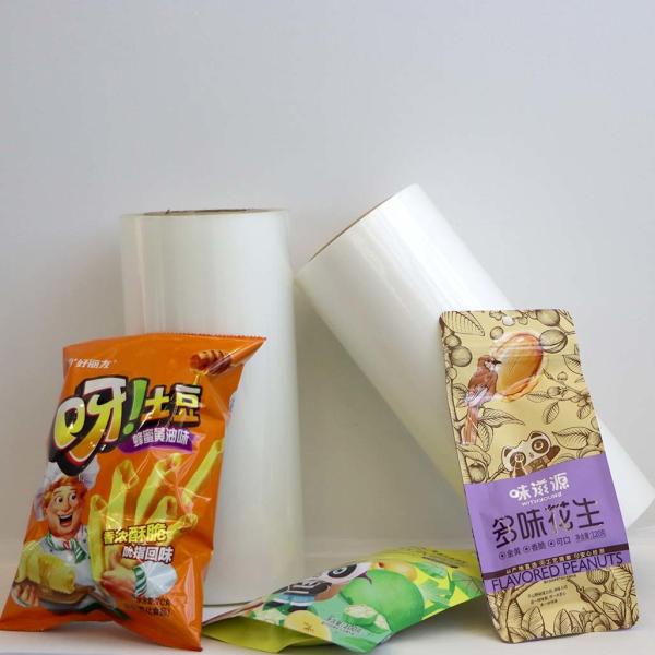 Corona Treated One Side Heat Sealable BOPP Film Low Temperature 15μM To 36μM