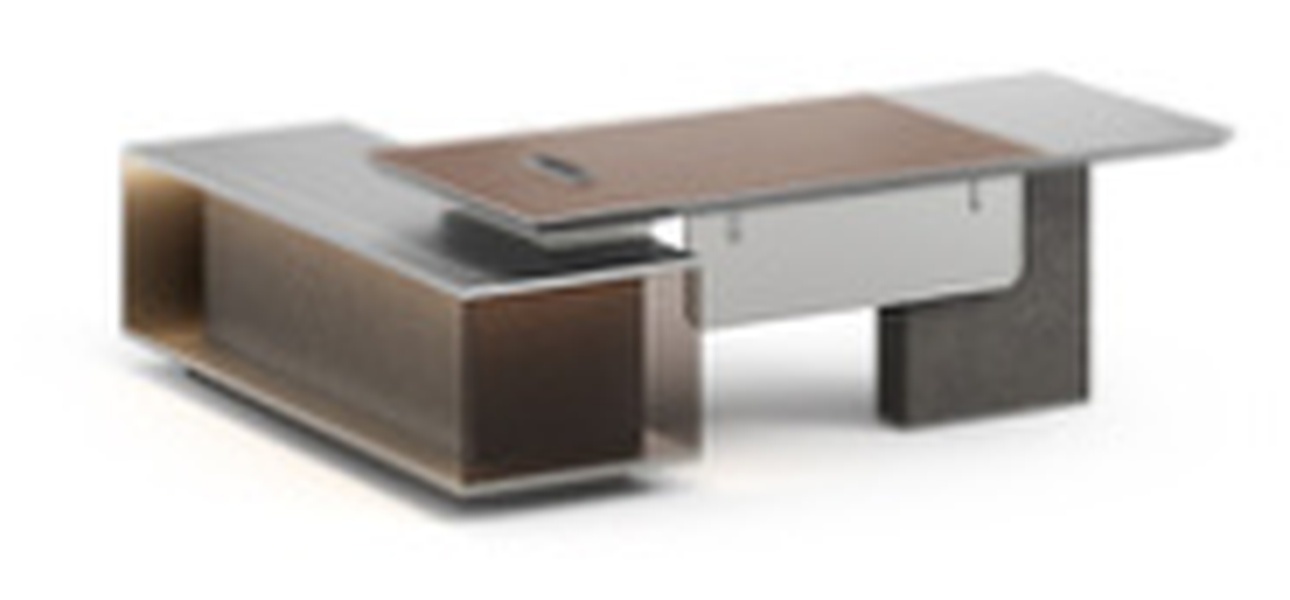 LIMITLESS Executive Desk LJ-KBBT20-L-Private Office