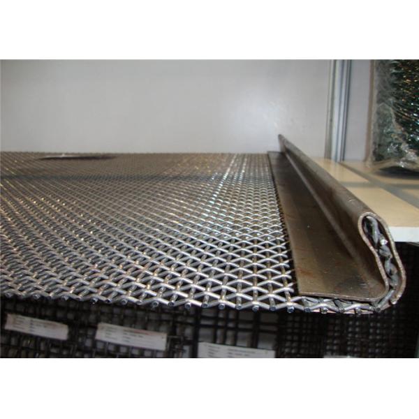 Galvanized or Painted Woven Wire Screen with Plain Weave for Square, Rectangular, and Long Slot Mining Screen Mesh