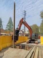Excavatrice inférieure Mounted Vibratory Hammer de pile de la force 550kn de bride