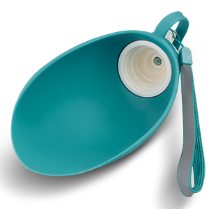 Dog Water Bottle for Walking, Pet Water Dispenser Feeder Container Portable with Drinking Cup Bowl Outdoor Hikin